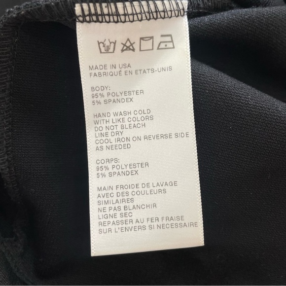 Urban Outfitters Black Cutout Mini Dress MEDIUM - Picture 8 of 9